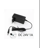 RMZ 24 Volt 1Amper Adaptör 5.5x2.5 Standart Uçlu thumbnail 1