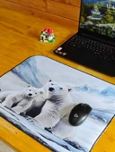 SGE TEKNOLOJİ 55X45 CM KUTUP AYISI KAYDIRMAZ TABAN SPEED YÜZEY OYUNCU MOUSE PAD GAMİNG PAD - 5