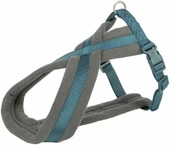 Trixie Premium Köpek Yürüyüş Göğüs Tasması M 45-80 Cm / 25 MM Petrol Mavisi - 1