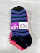 Şirin  Bayan Patik Çorap 335 (5li) thumbnail 1