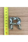 "R" HARFİ - Kıyı Esintisi Harf Anahtarlık (A–Z) – Gerçek Deniz Kabuğu, Kum ve Şeffaf Epoksi– El Yap thumbnail 2