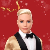 BARBİE KEN HOLİDAY JOYEUX NOEL 2025 JGK55 thumbnail 2