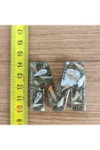 "M" HARFİ - Kıyı Esintisi Harf Anahtarlık (A–Z) – Gerçek Deniz Kabuğu, Kum ve Şeffaf Epoksi– El Yap thumbnail 2