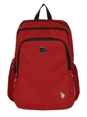 U.S. Polo Üç Gözlü Kırmızı Sırt Çantası thumbnail 1