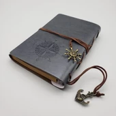 Deri Defter Gri - 1