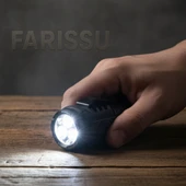 3 LED'li Güçlü Mini El Feneri Şarj Edilebilir Type-C - 3