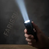 3 LED'li Güçlü Mini El Feneri Şarj Edilebilir Type-C - 2