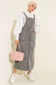 Çift Cepli Kot Askılı Slopet Füme thumbnail 1