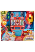 Marvel Iron Man And His Awesome Friends Iron Quarters Oyun Seti G1259 thumbnail 1