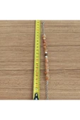 Turuncu Akik & Hindistan Akik Bileklik - 8483 thumbnail 2
