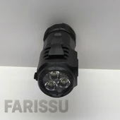 3 LED'li Güçlü Mini El Feneri Şarj Edilebilir Type-C - 4