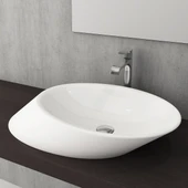 Bocchi Vessel Yatay Çanak Lavabo 72 cm Beyaz 1013-001-0125 - 1