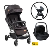 Baby2Go Tulipa Travel Set i-size/ Siyah thumbnail 1
