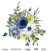 Sulu Boya Çiçek Pirinç Dekopaj Kağıdı - WFC-013 - 1