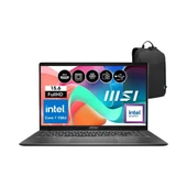 Msı Modern 15 F1MG-632XTR Intel Core 7 150U 16GB 1tb SSD Windows 11 Pro 15.6" Fhd Taşınabilir Bilgisayar Snertech Çanta thumbnail 1