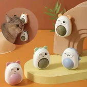 Ayıcıklı Kedi Otu Yalama Topu - 2