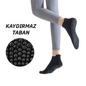 XTR Fitness Kısa Yoga ve Pilates Çorabı 3'lü Set thumbnail 4