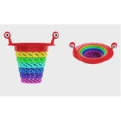 Renkli 6 Kademeli Lavabo Süzgeci - 4