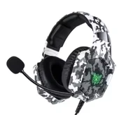 Beyaz K8 Gamıng Kamuflaj Kulaklık - 1