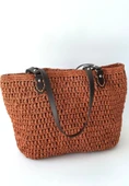 Loty Turuncu Örgü Çanta thumbnail 2