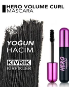 Flormar Kıvrım Ve Hacim Veren Maskara ( SİYAH ) - Hero Volume & Curl Mascara - 8682536022804 - 1