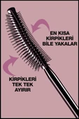 Maybelline New York Lash Sensational Yelpaze Etkili Intense Black Maskara - Ekstra Siyah - 3