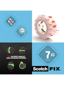 Scotch Şeffaf Montaj Bandı 19 mm x 1 5m - 2