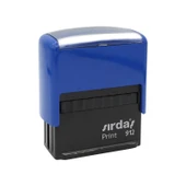 Sisteme Kaydedilmiştir Kaşesi, 912 (19mmx51mm) Mavi Keçeli Otomatik Kaşe thumbnail 6