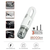 Şarjlı Araç EL Süpürgesi El Beyaz A031B - 1