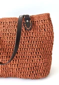 Loty Turuncu Örgü Çanta thumbnail 3