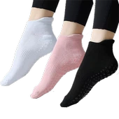 XTR Fitness Kısa Yoga ve Pilates Çorabı 3'lü Set thumbnail 1