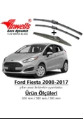 Ford Fiesta Ön+Arka Muz Silecek Takımı 2008-2017 thumbnail 2