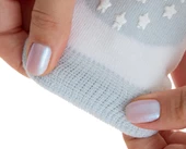 Babyjem Örgü Emekleme Dizliği Mavi - 6