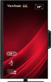 VIEWSONIC VG2441V WINDOWS HELLO SETIFIKALI WEB KAMERALI 24" FHD USB-C GORUNTULU KONFERANS MONITORU thumbnail 4