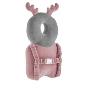 Babyjem Bebek Melek Kanadı Koruma Yastığı Pembe Kadife thumbnail 1