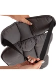 Babyjem Puset ve Mama Sandalyesi Minderi Gri Çiçek thumbnail 4