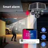 Ventus Z7PLUS 128GB 8MP 4 Kameralı 4G Çift Solar Panel 16X Zoom Dual Batarya HiEasy AOV (Sürekli Kayıt) Gece Görüş Çift Yönlü Ses HiEasy Türkçe - 7