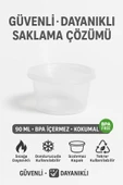 6’lı Set Saklama Kabı – Antrasit Renkli, Pratik ve Şık 550 ML - 7