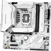 Maxsun Terminator B760M GKD5 ICE LGA1700 DDR5 7600 Mhz M.2 HDMI mAtx Intel Anakart Beyaz - 2