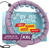 Aktiva XXL Akıllı Fitness Çemberleri Ayarlanabilir Egzersiz Halkası Şekillendirme Bel İncelme - 1