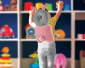 Babyjem Bebek Melek Kanadı Koruma Yastığı Pembe Kadife thumbnail 2