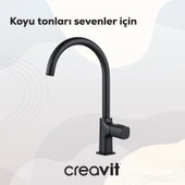 Alfa Mutfak Armatürü Mat Siyah thumbnail 3