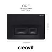 Ore Mat Siyah Boyalı Kumanda Paneli thumbnail 3