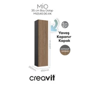 Mio Boy Dolabı 140 cm Antrasit-Kansas thumbnail 1