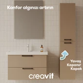 D20 30 Cm Sağa Açılır Boy Dolabı Dafne Melamin Kapak (Demonte) thumbnail 3