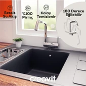 Mutfak Armatürü (Pencere Önü) Krom thumbnail 2