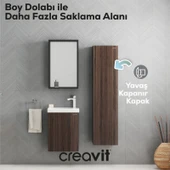 Mio Boy Dolabı 140 cm Antrasit-Kansas thumbnail 2
