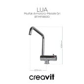 Mutfak Armatürü (Pencere Önü) Krom thumbnail 4