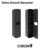 Pion Boy Dolabı 40*160 cm Gri thumbnail 3