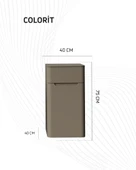 Colorit Boy Dolabı 40x75 cm Nil Yeşili thumbnail 4